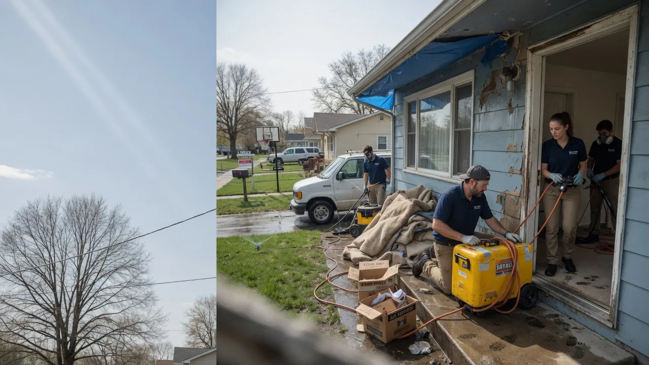 Basement Flood Cleanup in Payne, OH near me